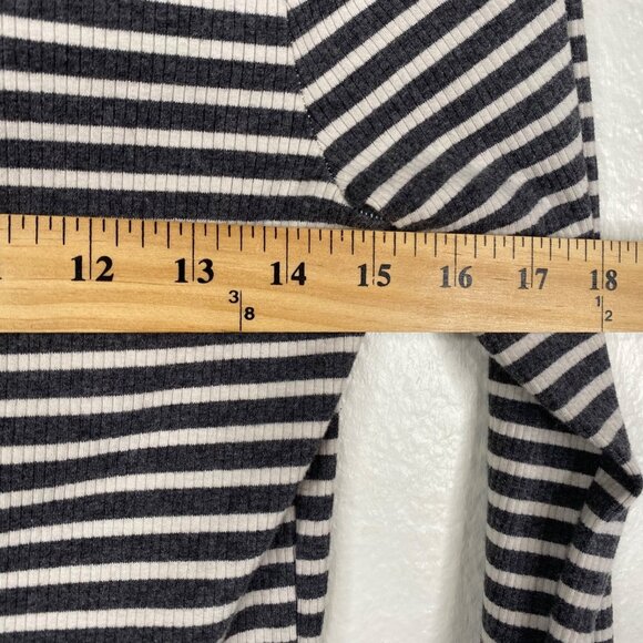 Abercrombie Fitch Sleepwear Collection Pajama Set Henley Ribbed Striped Size S - Picture 8 of 16